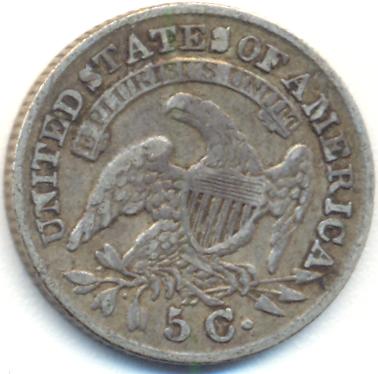 USA-1832-5¢-/-Half-Dime